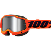 Accuri 2 Snow Goggles - Neon Orange - Silver Mirror