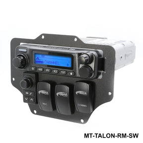 Honda Talon Mount for Radio, Intercom, and Switches