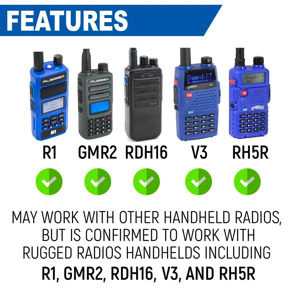 Radio Mount for Handheld Radios