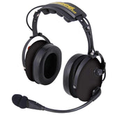 HS11 Fire Safety Industrial Over the Head OTH Headset with Push to Talk PTT - CLEARANCE