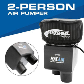 Helmet Air Pumper - 2 Person - Model MAC AIR (Pumper Only) - CLEARANCE