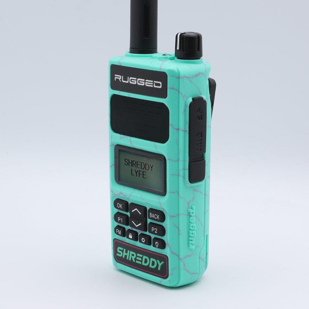 SHREDDY - Rugged R1 - Business Band Two Way Handheld Radio - Digital and Analog