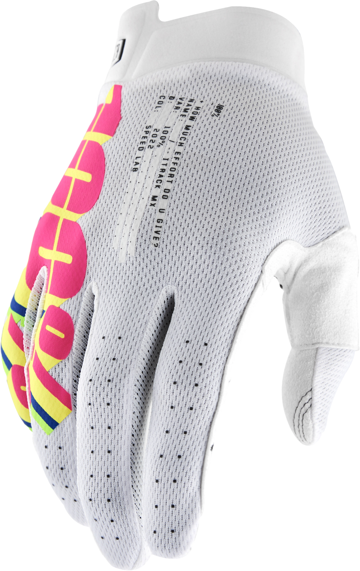 ITRACK GLOVES SYSTEM WHITE LG