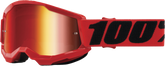 STRATA 2 JUNIOR GOGGLE RED MIRROR RED LENS