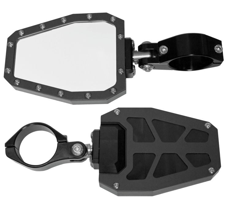 MODQUAD SIDE MIRROR RECUT BLACK 1.875"