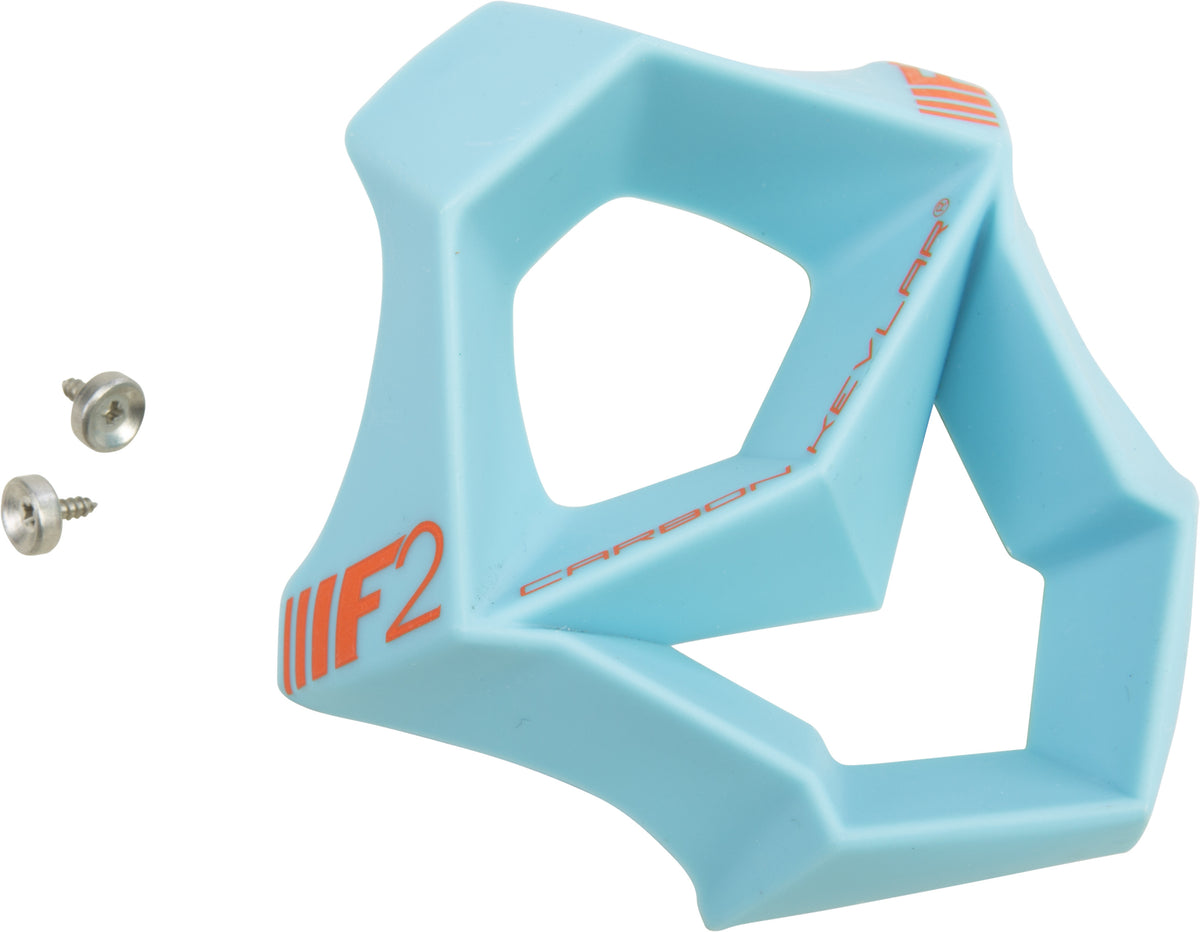 F2 REWIRE MOUTHPIECE MATTE BLUE/ORANGE