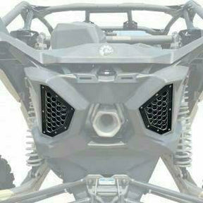 50 Caliber Racing Can Am X3 Billet Rear Grille Bezels