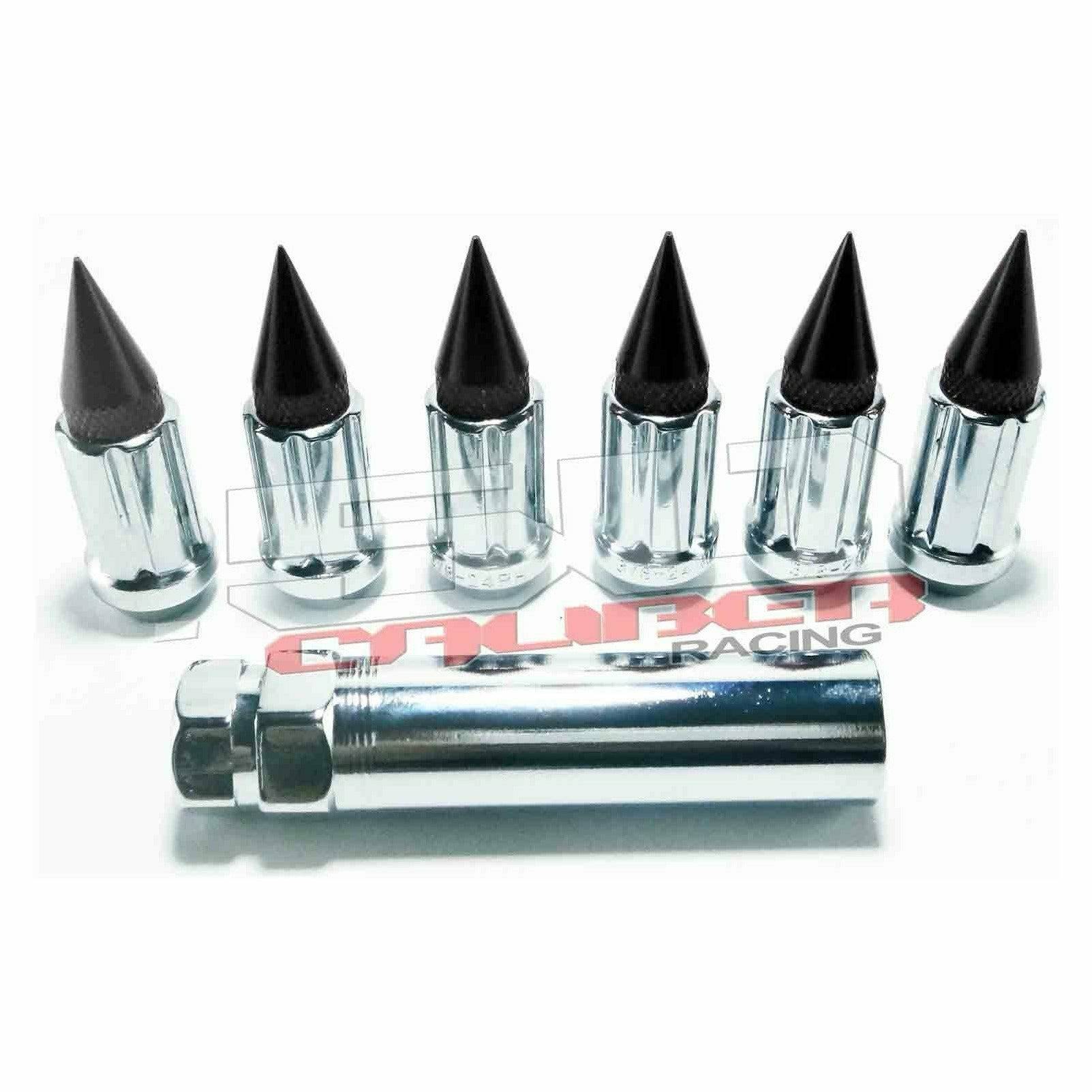 50 Caliber Racing 10 x 1.25 mm Spiked Lug Nuts (16 Pack)