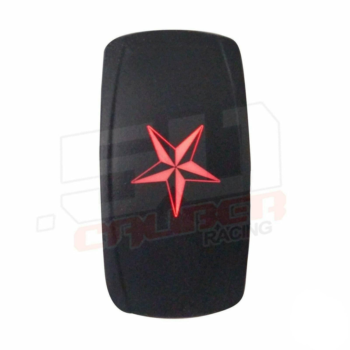 50 Caliber Racing Nautical Star On/Off LED Rocker Switch