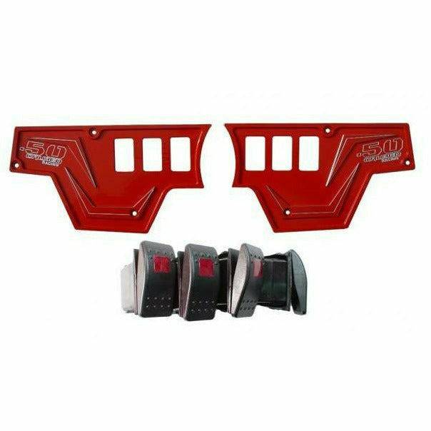 50 Caliber Racing Polaris RZR XP 1000 6 Switch Dash Panel