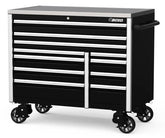 54" 11-Drawer Elite Series Bottom Roll Tool Cabinet (Gloss Black)  ATA540111-BK