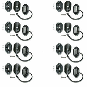 5150 Whips 187 Style Rock Lights w/Control Harness