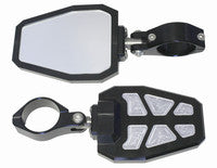 MODQUAD SIDE MIRROR RECUT BLACK 1.875"