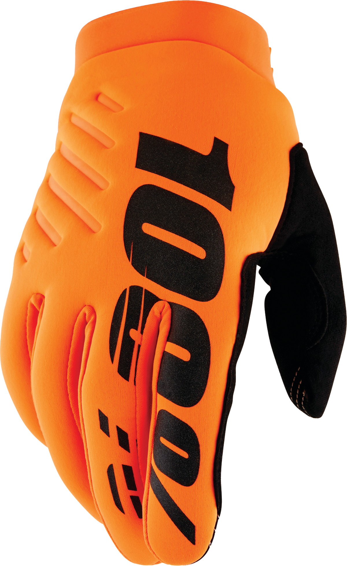 BRISKER YOUTH GLOVES FLUO ORANGE/BLACK SM