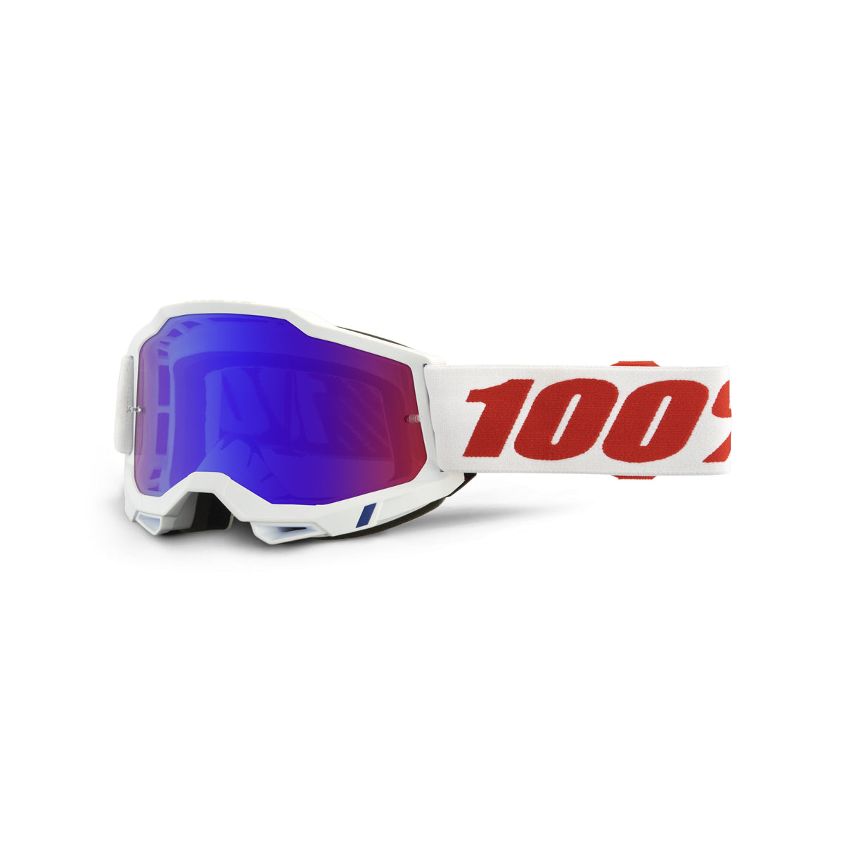 ACCURI 2 GOGGLE PURE MIRROR RED/BLUE LENS