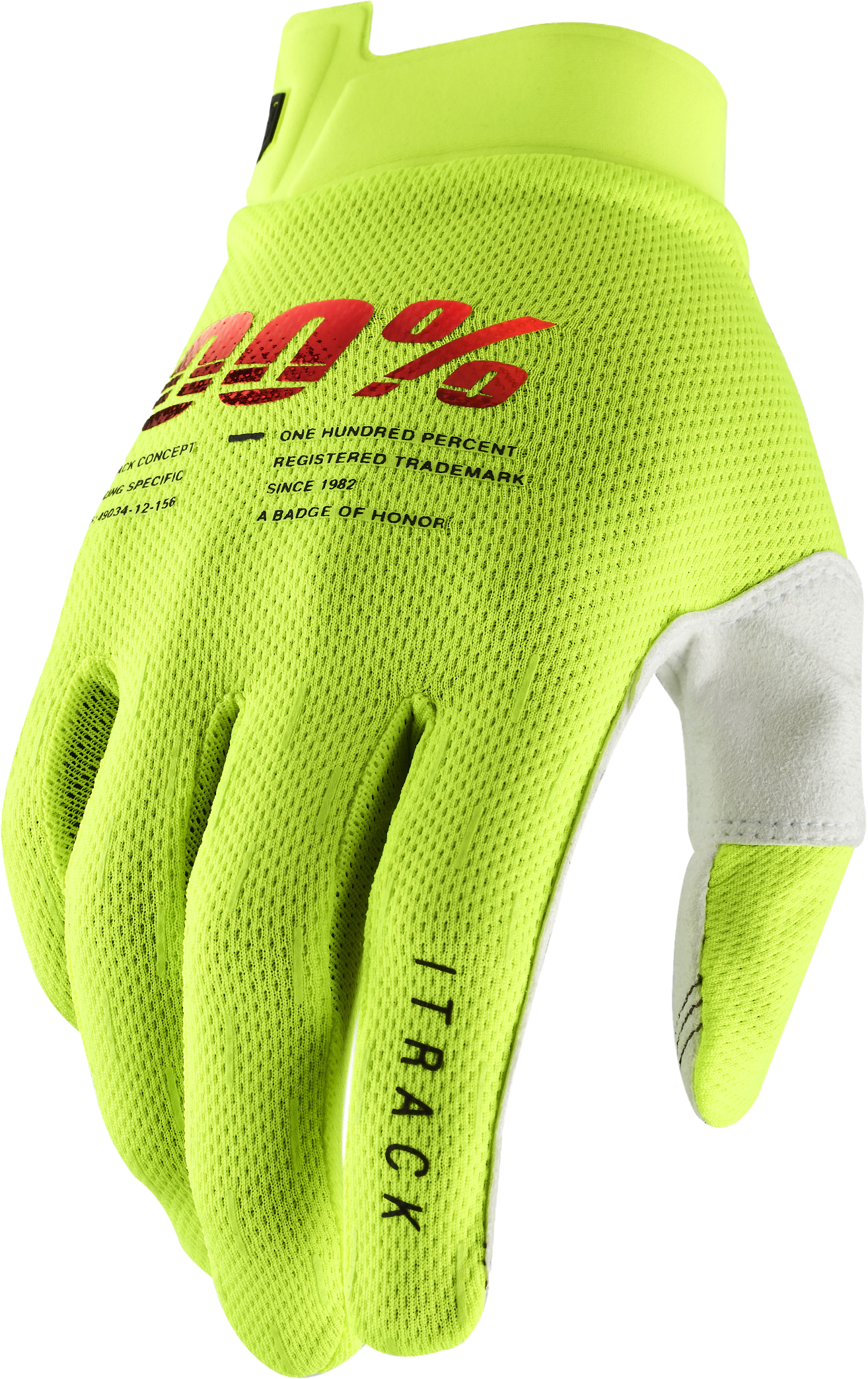 ITRACK YOUTH GLOVES FLUO YELLOW MD