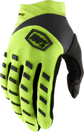 AIRMATIC GLOVES FLUO YELLOW/BLACK SM