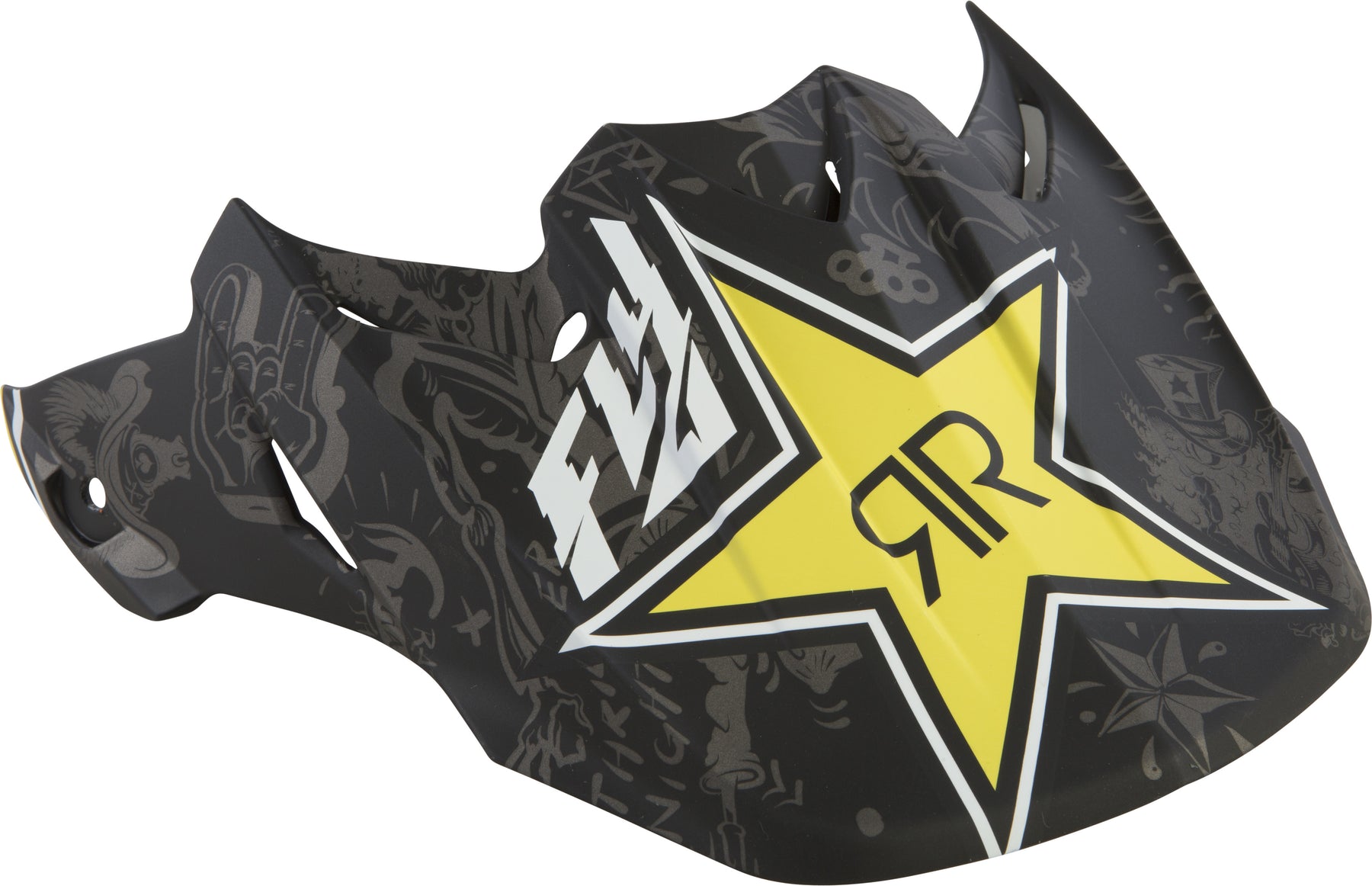 FLY F2 ROCKSTAR VISOR 18