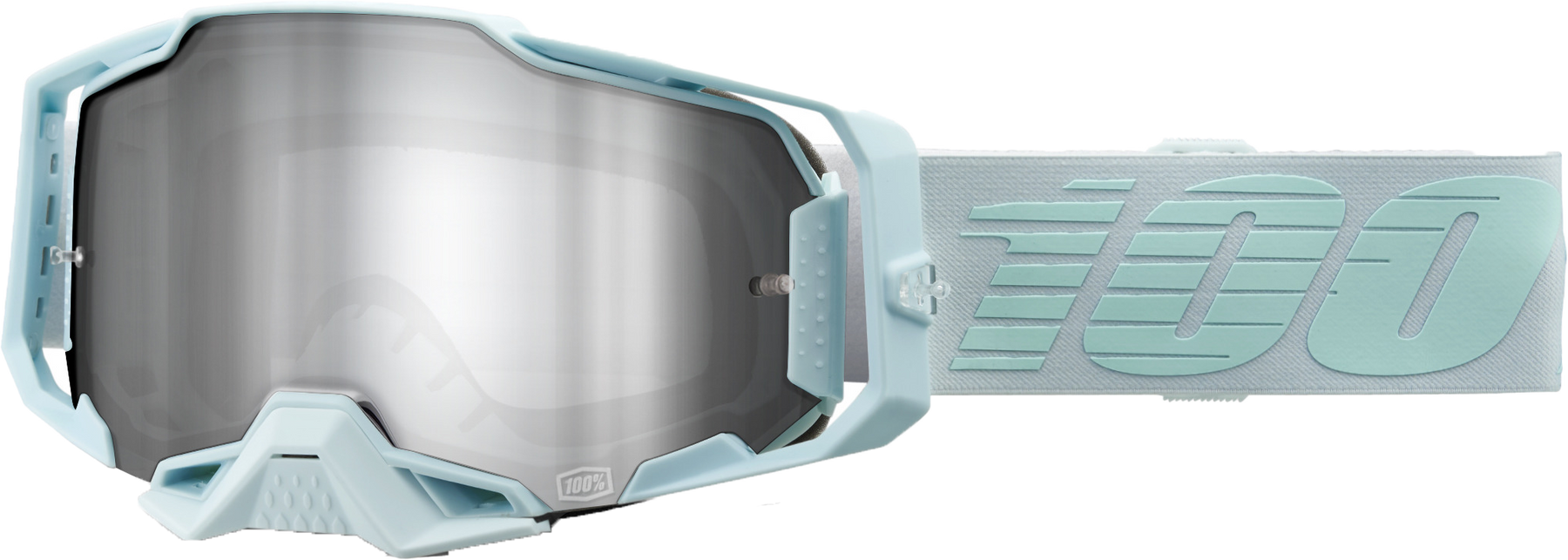 ARMEGA GOGGLE FARGO MIRROR SILVER FLASH LENS