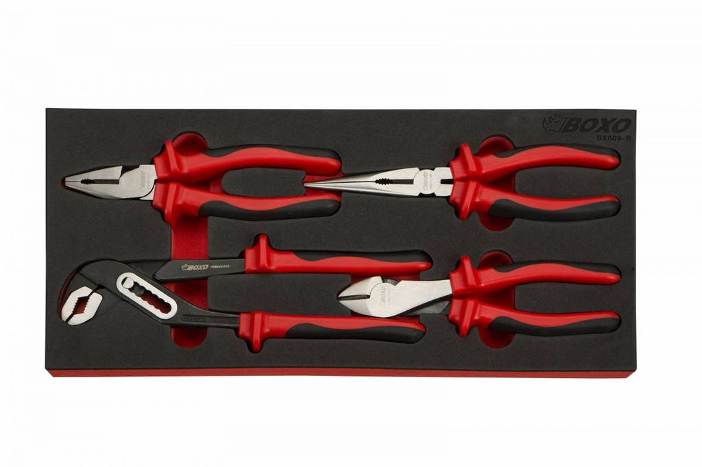 4-Piece Plier Set   BX009-R