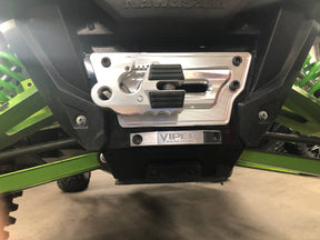 Kawasaki KRX 1000 Billet Winch Plate with Integrated Rope Hawse (2020+)