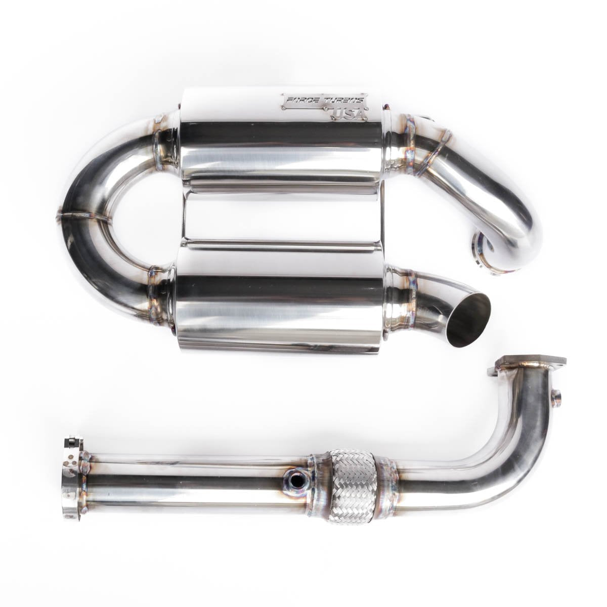 POLARIS RZR 3" FULL TURBO BACK EXHAUST 21885