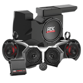 Polaris RZR Bluetooth Enabled Four Speaker, Dual Amplifier, & Single Subwoofer Audio System (2014-2019)