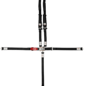 utv harness black