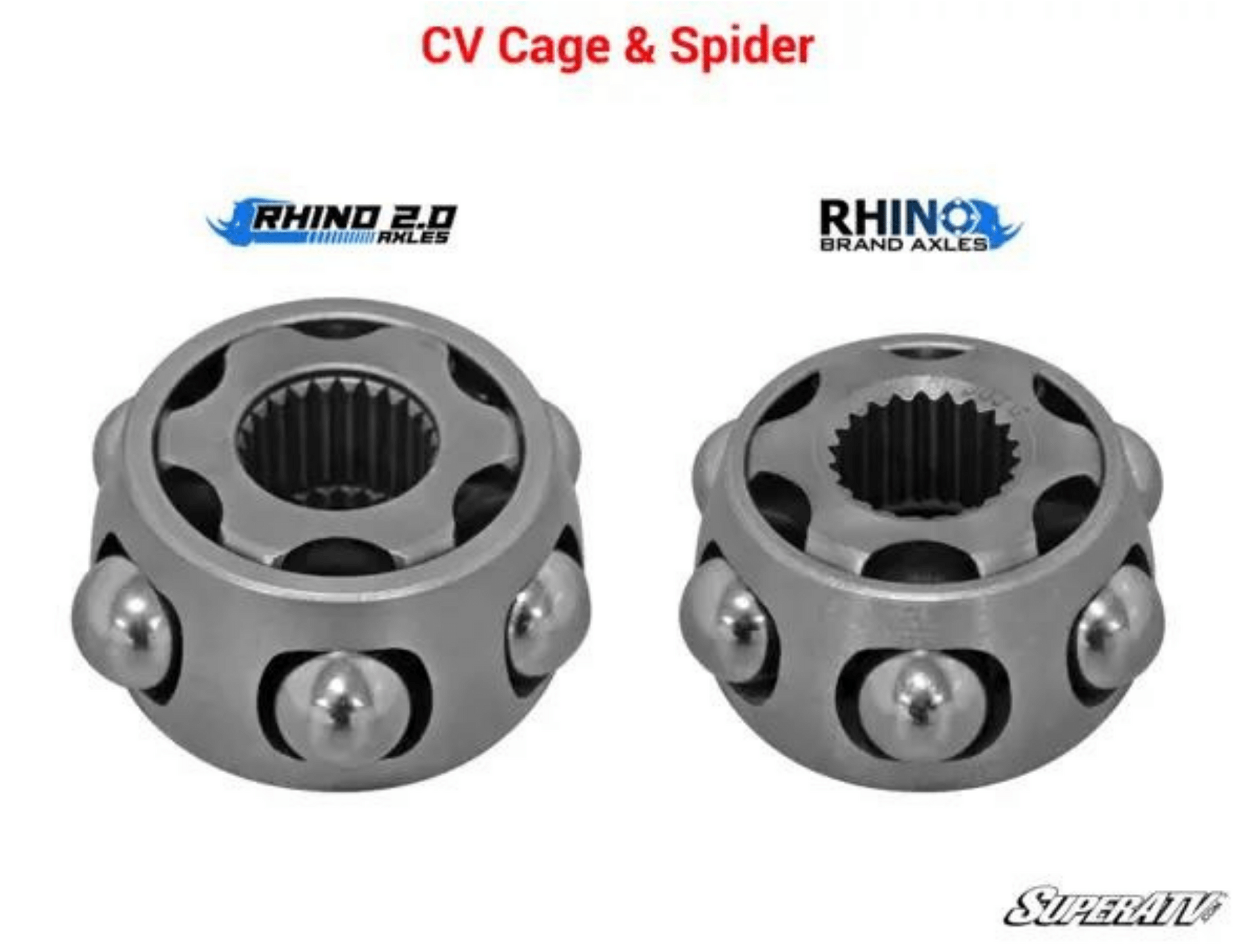 Polaris Ranger XP 900 Rhino 2.0 Heavy-Duty Axles (2013+)