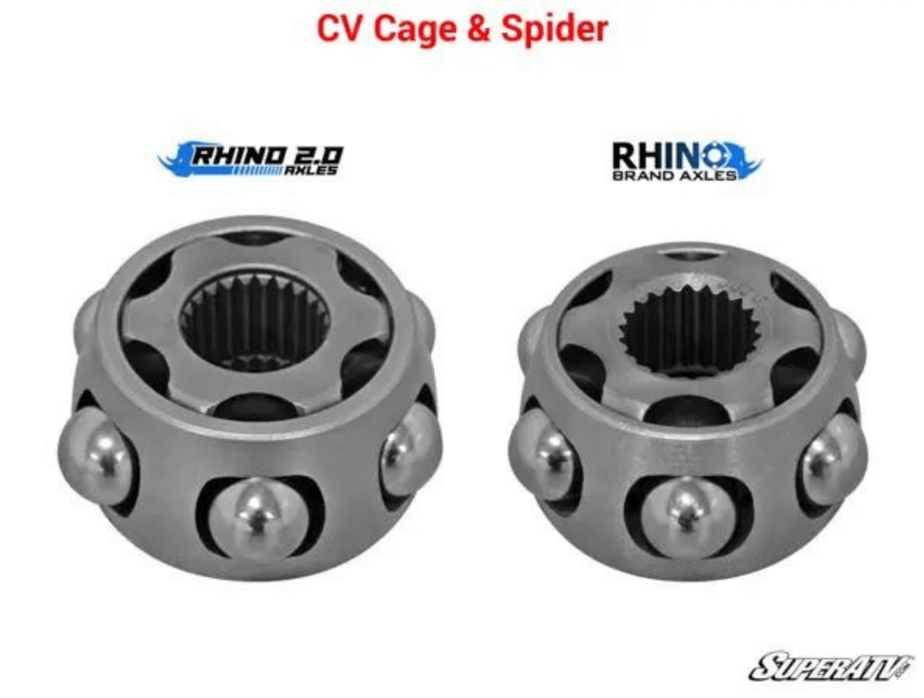 Can-Am Commander Rhino 2.0 Heavy-Duty Axles (2011+)