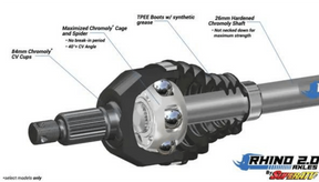 Polaris RZR Pro XP Heavy-Duty Axles (2020+)