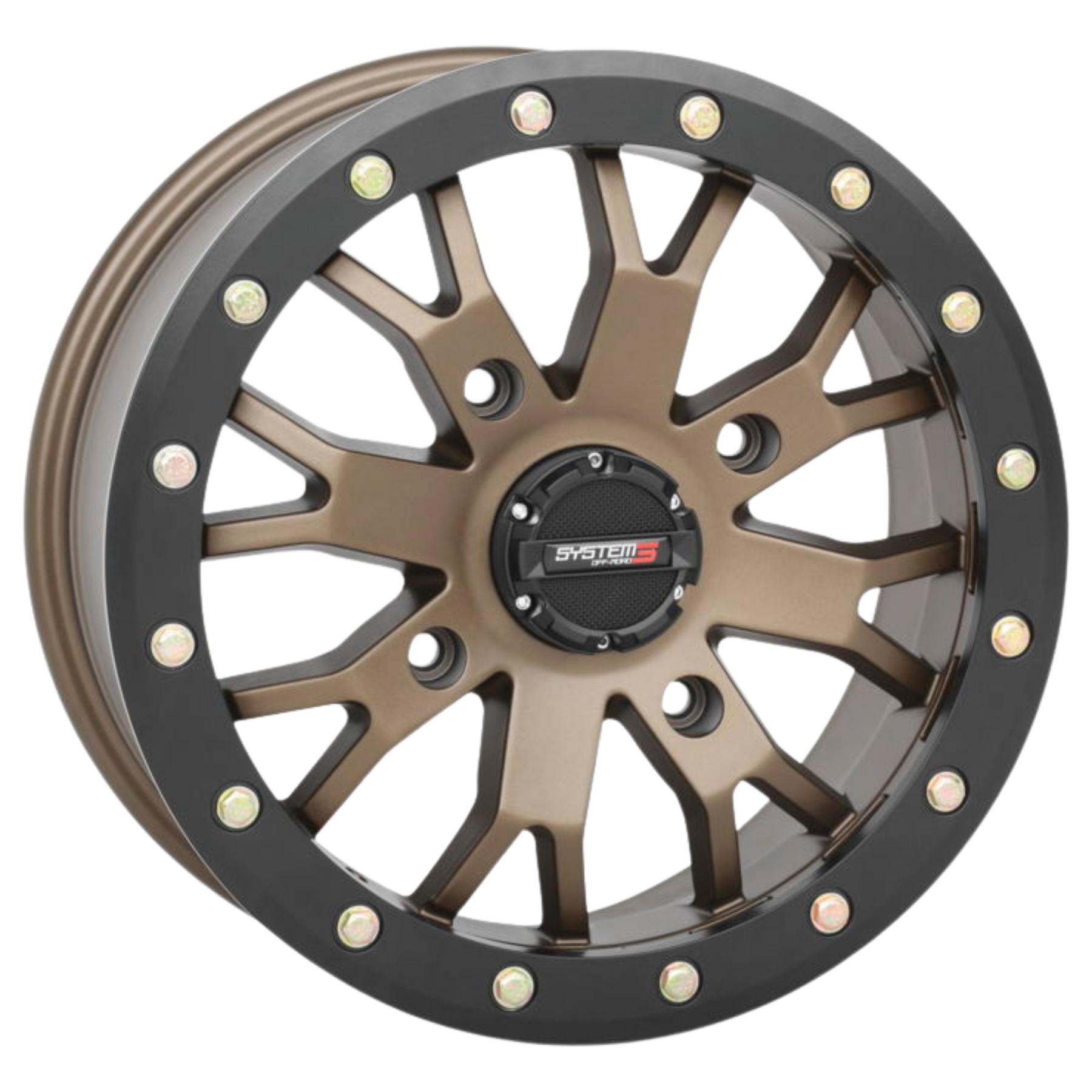 bronze sb-4 system 3 beadlock utv wheel