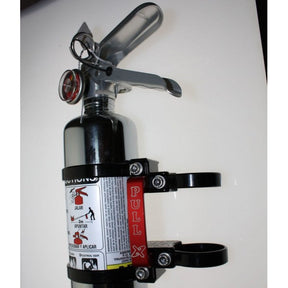 AXIA QUICK RELEASE FIRE EXTINGUISHER MOUNT W 2.5 LB CHROME AMEREX EXTINGUISHER Mount