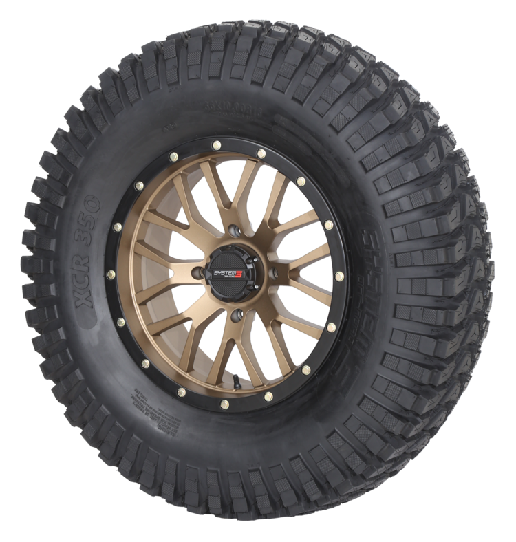 System 3 Off-Road XCR350 Radial Tires 32x10R-15, Radial, Front/Rear, 8-Ply, 41.2 lbs., D.O.T. approved   521512