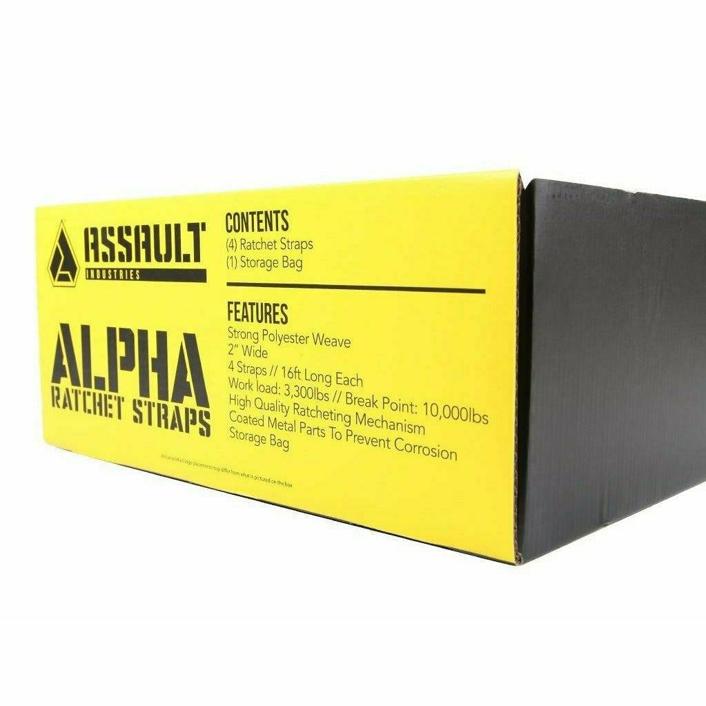 Assault Industries Alpha Ratchet Straps (Tie-Down Straps)