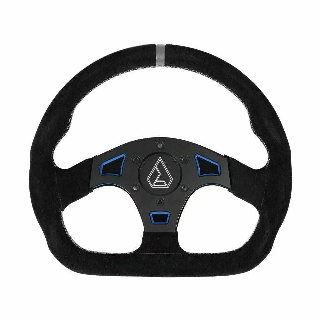 Assault Industries Ballistic "D" Suede Steering Wheel (Universal)