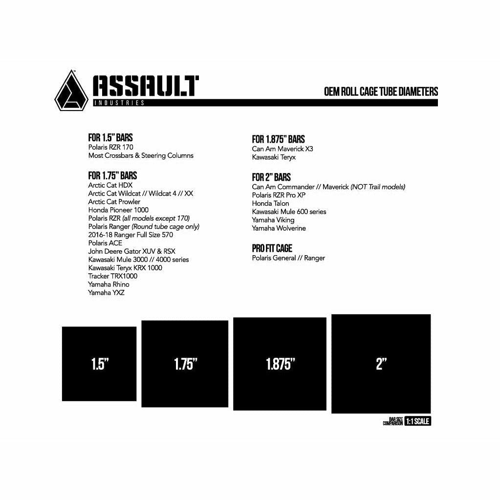 Assault Industries Fixed Multipurpose Clamp Kit