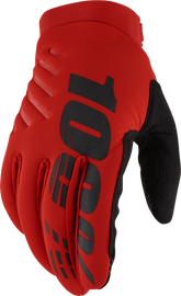 BRISKER GLOVES RED 2X