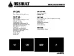 ASSAULT INDUSTRIES MULTIPURPOSE QUICK RELEASE CLAMP KIT