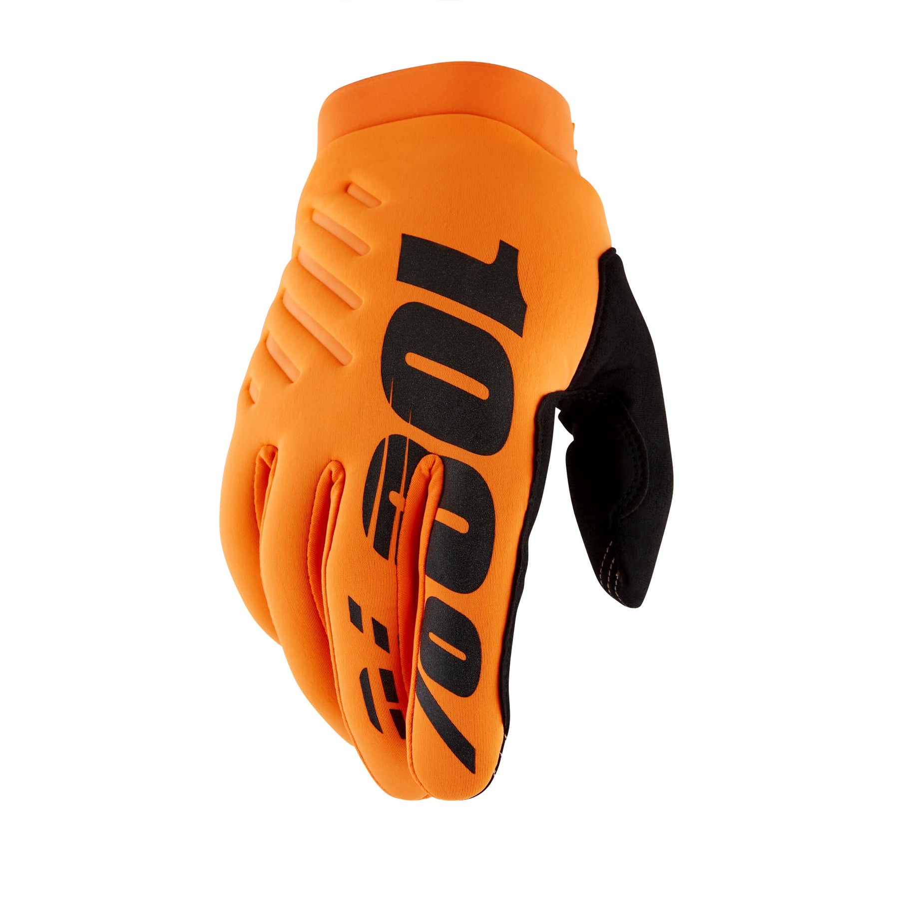 BRISKER GLOVES FLUO ORANGE/BLACK LG