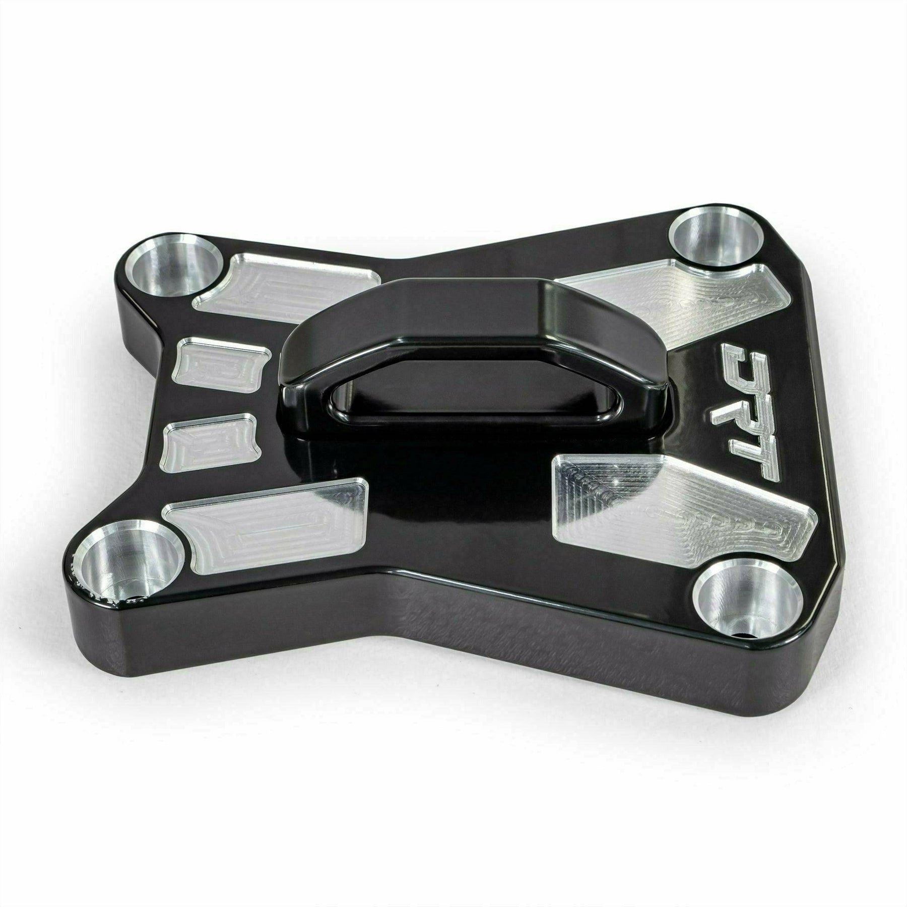 DRT Motorsports Polaris RZR PRO XP Rear Radius Rod Plate with D-Ring