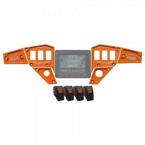 50 Caliber Racing Polaris RZR 6 Piece Dash Panel Digital GPS