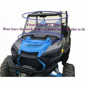 Extreme Metal Products Polaris RZR XP 1000 / Turbo (2019-2021) Full Windshield