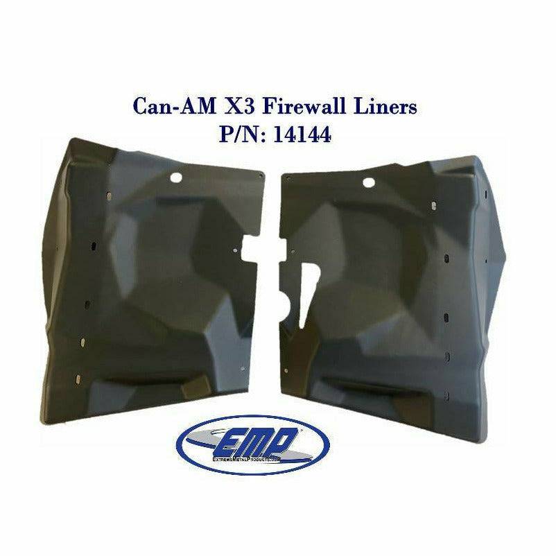 Extreme Metal Products Can Am Maverick X3 Firewall Liners