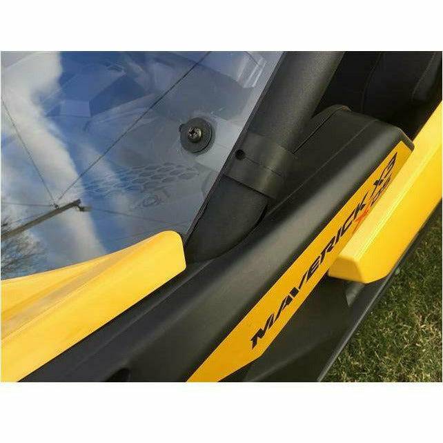 Extreme Metal Products Can Am Maverick X3 Hard Coated Front Windshield