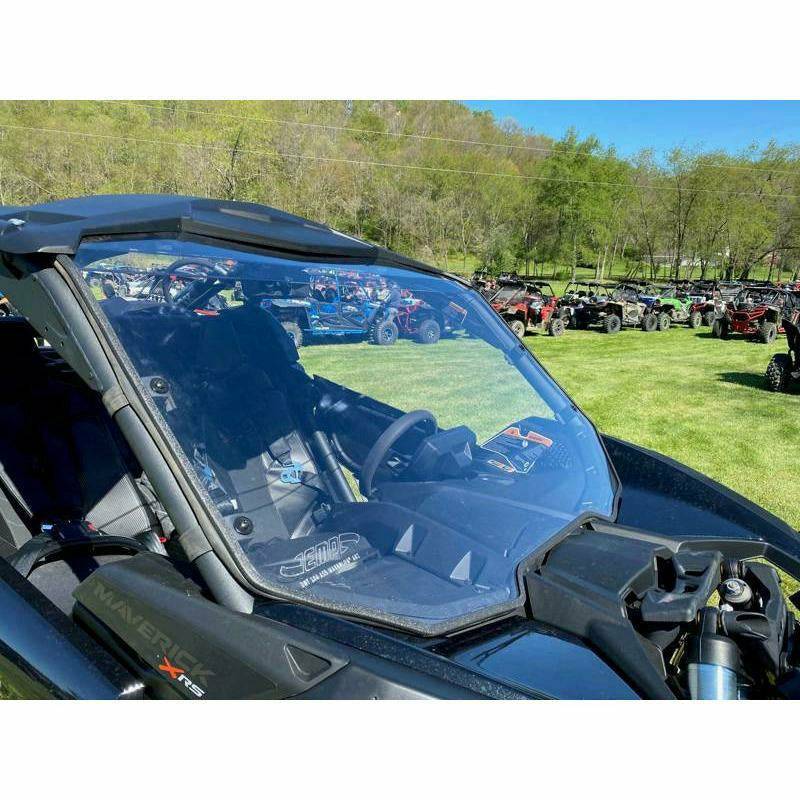 Extreme Metal Products Can Am Maverick X3 Hard Coated Front Windshield