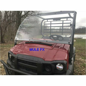 Extreme Metal Products Kawasaki Mule 610 / SX Hard Coated Polycarbonate Windshield