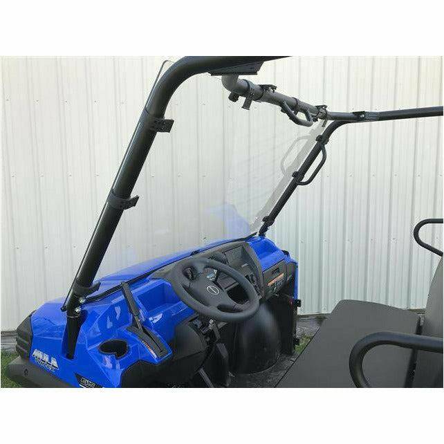 Extreme Metal Products Kawasaki Mule PRO-FX / FXT Hard Coated Full Windshield