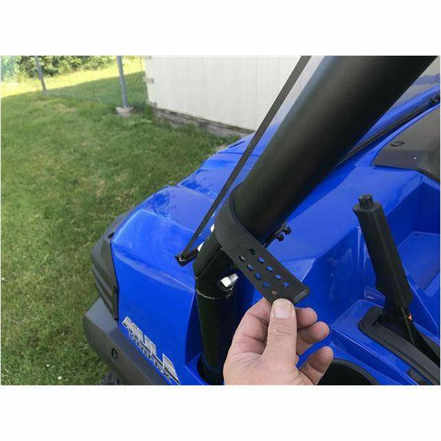 Extreme Metal Products Kawasaki Mule PRO-FX / FXT Hard Coated Full Windshield