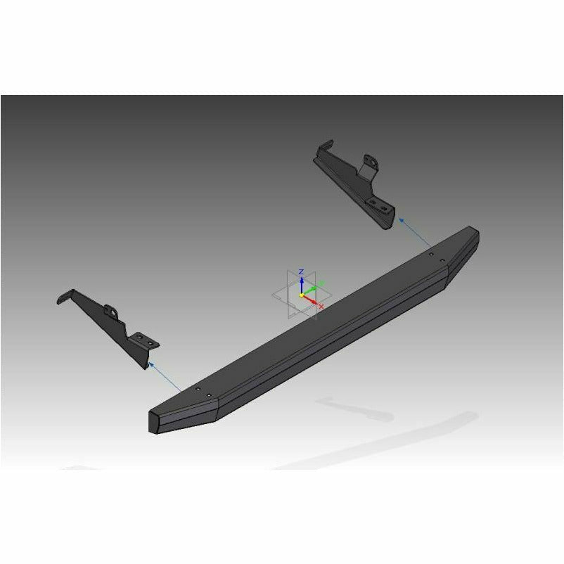 Extreme Metal Products Honda Pioneer 700 Extreme Rear Bumper